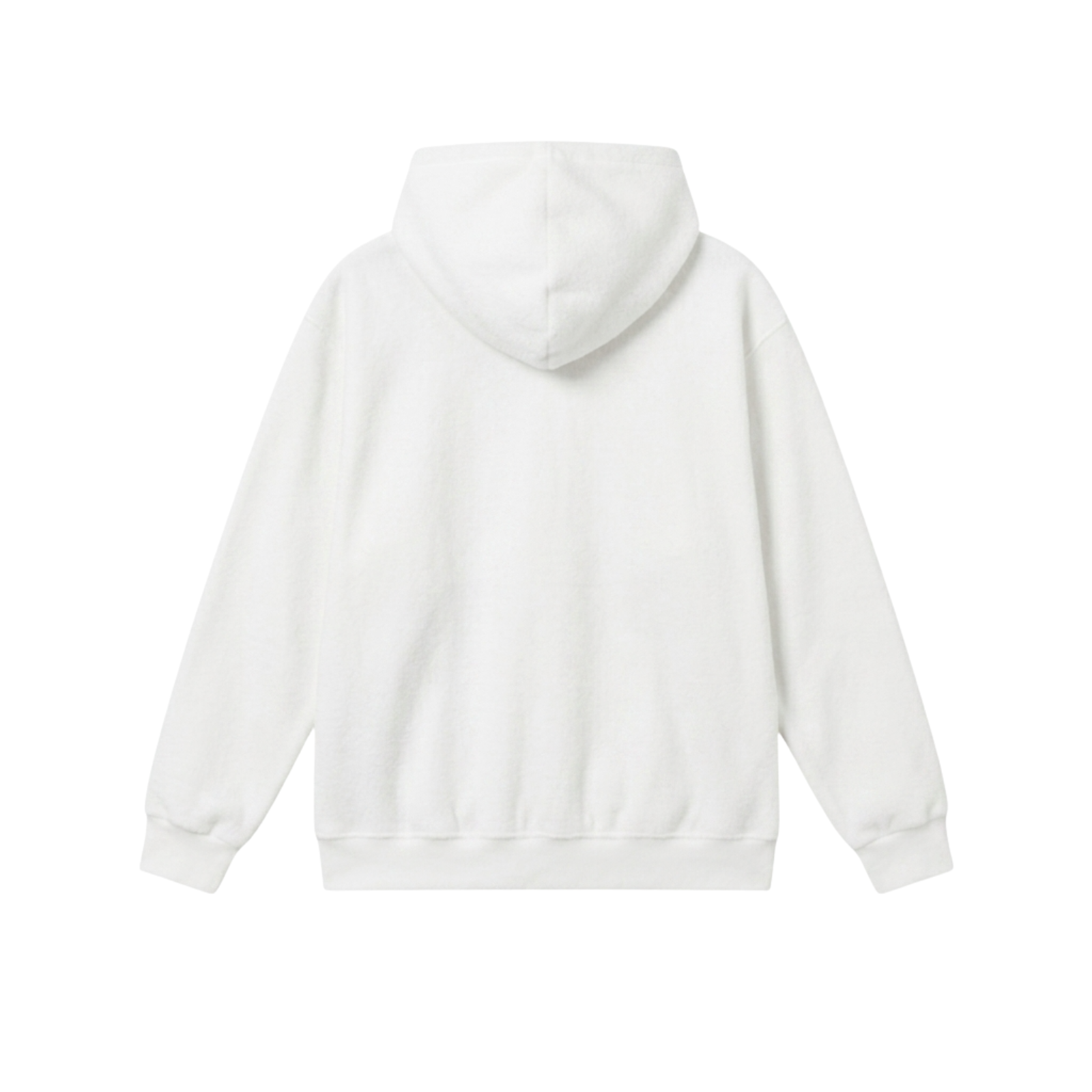 Hoodie nỉ bông-Trắng