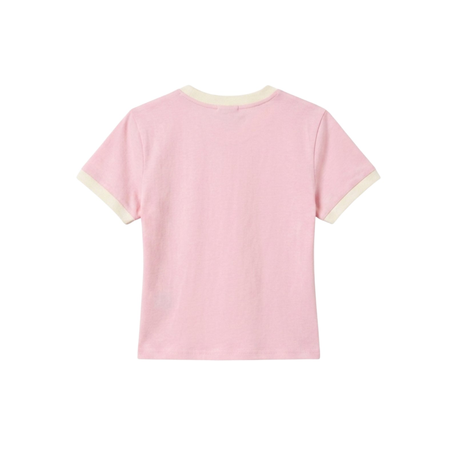Babytee - Hồng viền Kem