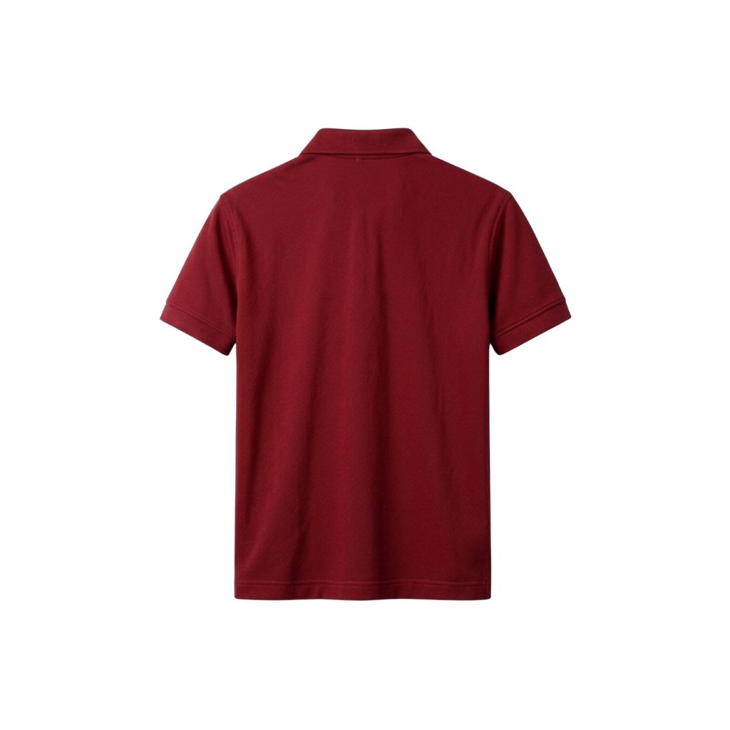 Polo - Đỏ đô mặt sau