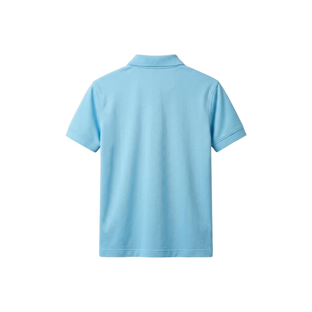 Polo - Xanh biển mặt sau