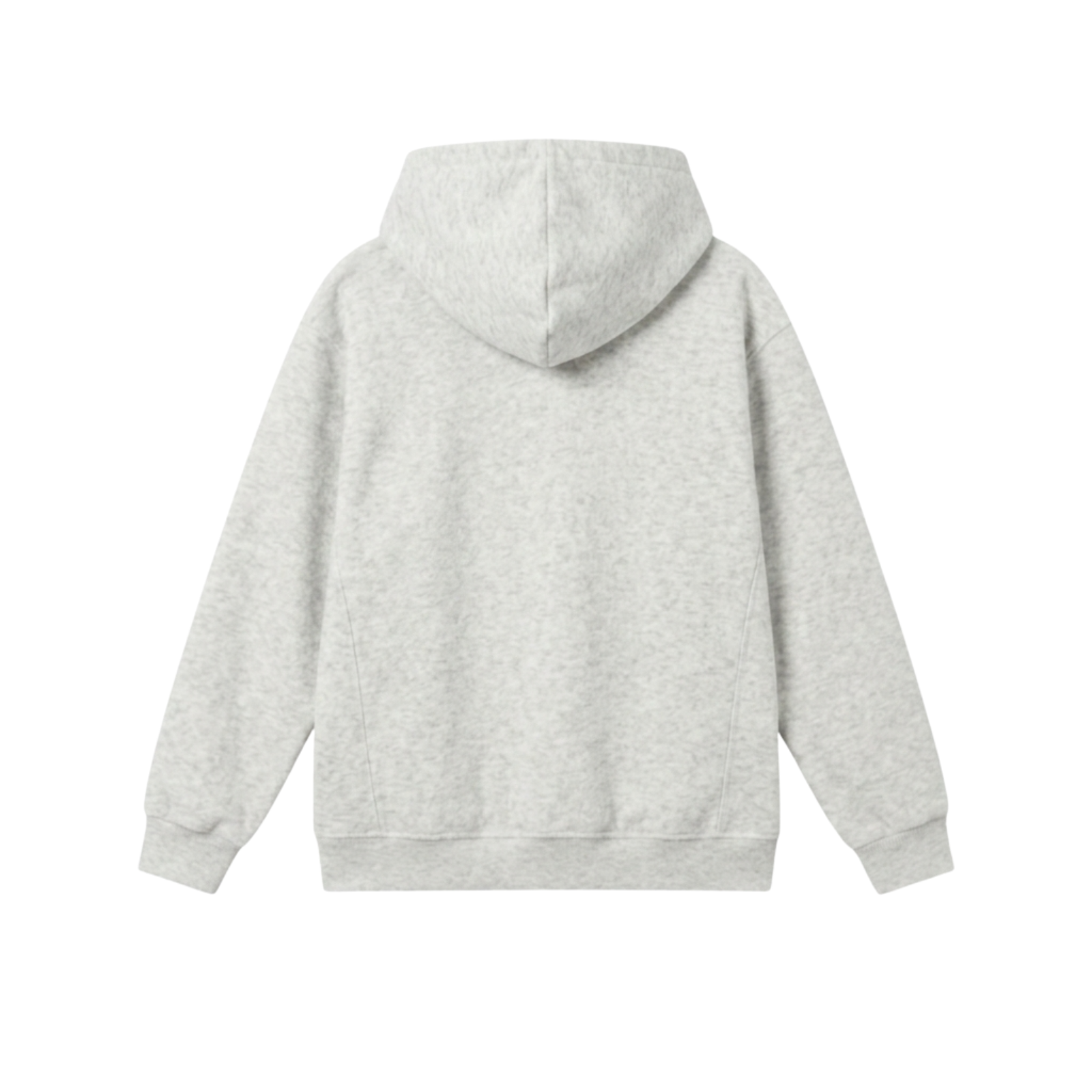 Hoodie - Xám Trắng mặt sau